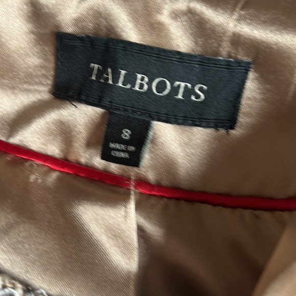 Talbots Women’s Gold Jacket Size 8 - Picture 2 of 4